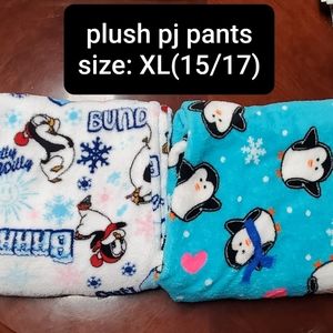 Pj plush pants